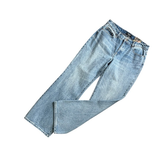 Ed Hardy Light Wash Wide Leg Jeans - Picture 7 of 8